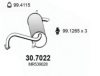 MITSUBISHI MR539028 End Silencer